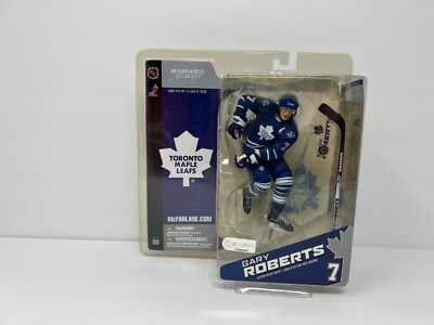 Mcfarlane NHL Series 8 Gary Roberts Toronto Maple Leafs Blue