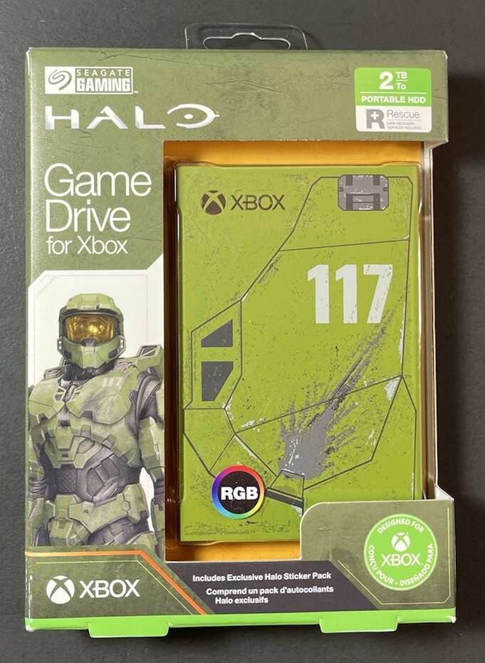 Seagate Game Drive 2TB HDD for XBOX [ Halo Infinite Limited