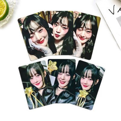 6pcs/set (G)I-DLE Nicha Yontararak 《HER》 Double-Sided Self Made