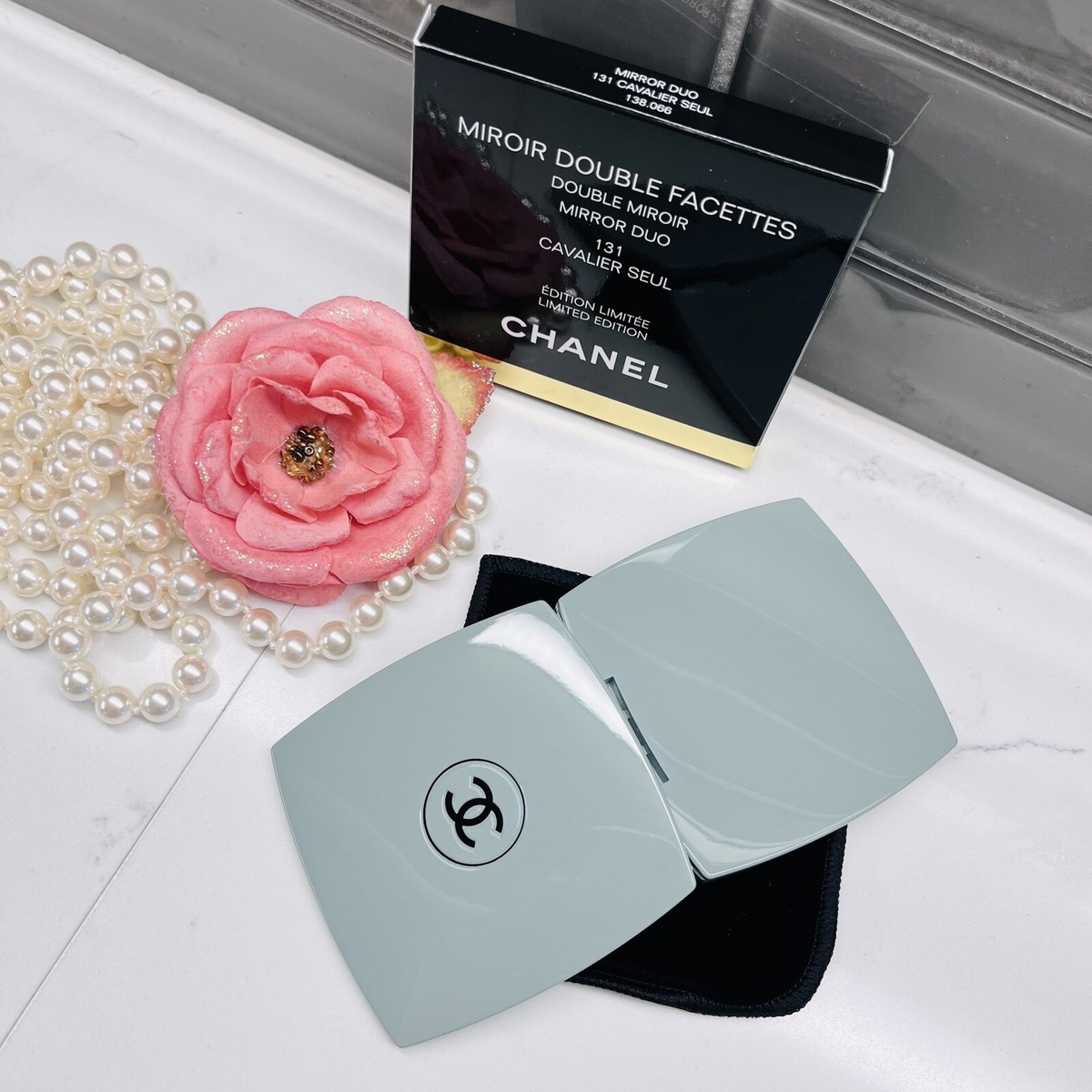 CHANEL MIROIR DOUBLE FACETTES LIMITED-EDITION MIRROR DUO 131