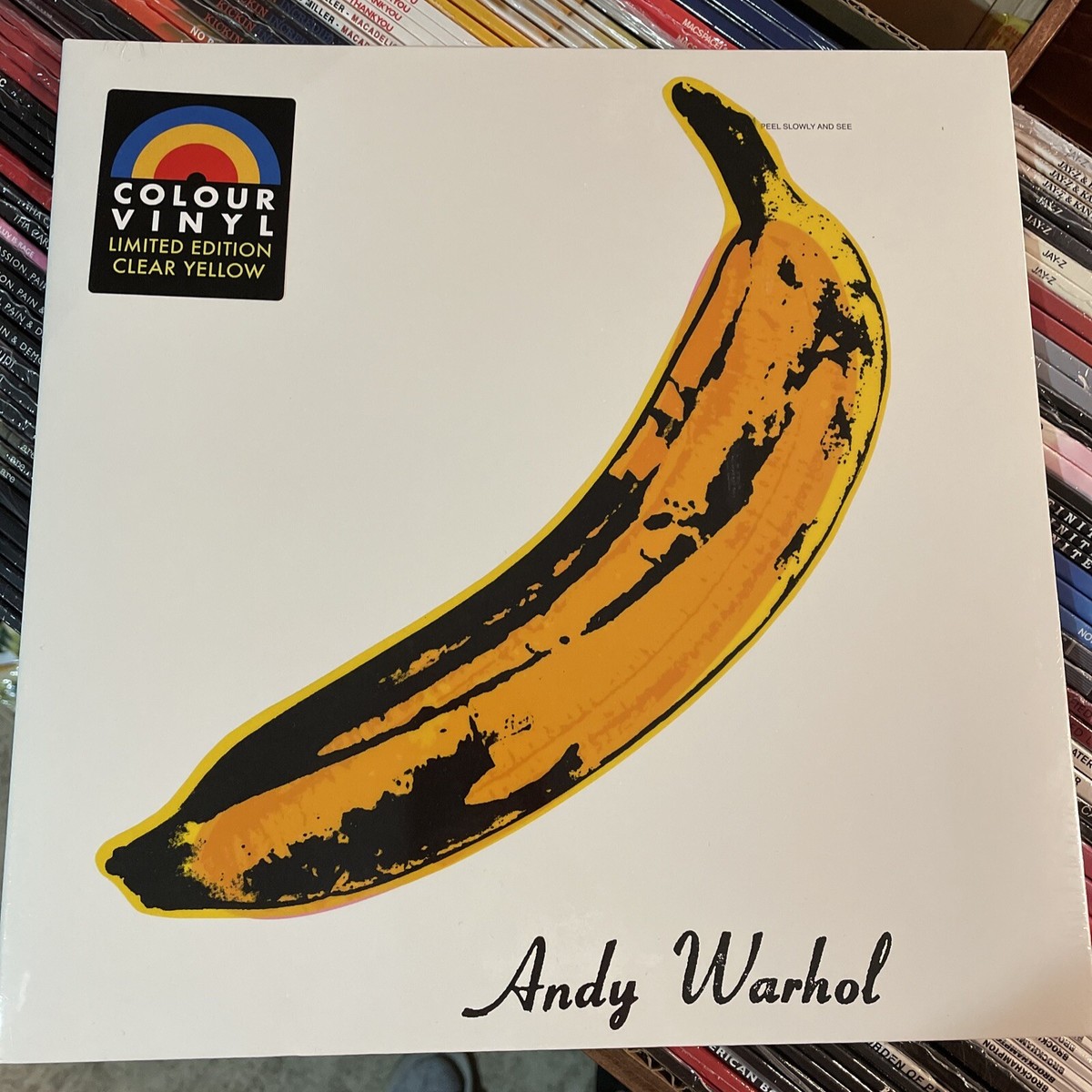 The Velvet Underground & Nico Andy Warhol Limited Ed Yellow
