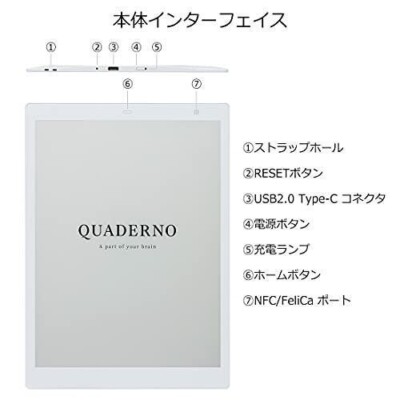 Fujitsu QUADERNO A4 (2nd Gen.) 13.3