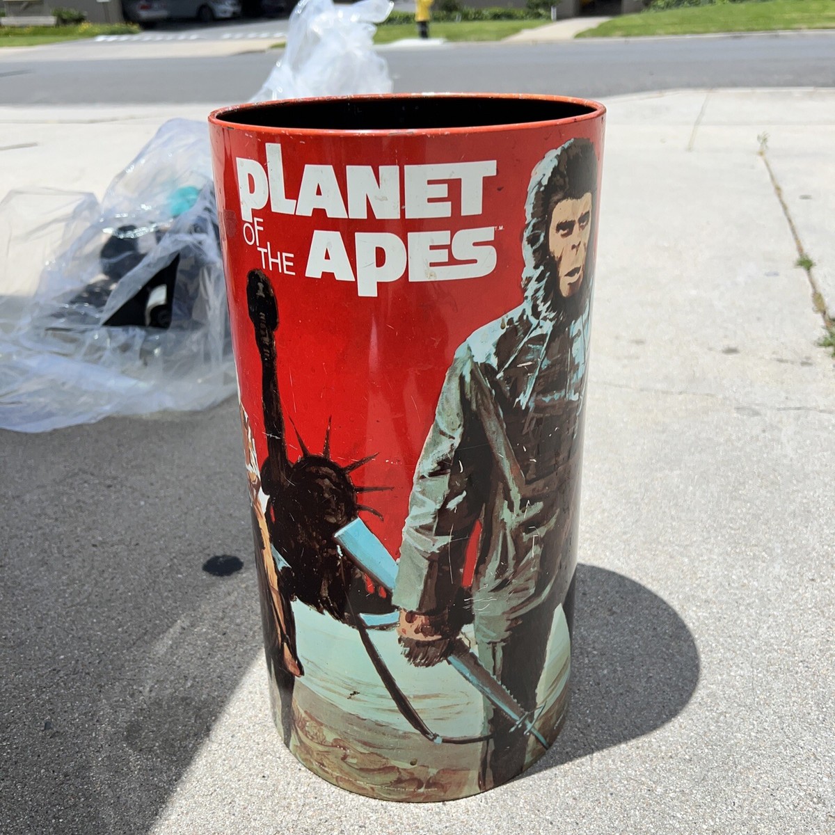 ムービースター Cheinco ヴィンテージ ゴミ箱 Trash Can ムービー