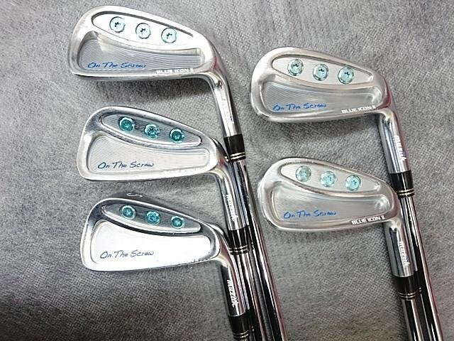 Golf Iron Set muziik On The Screw BLUE ICON Ⅱ NSPRO Modus3