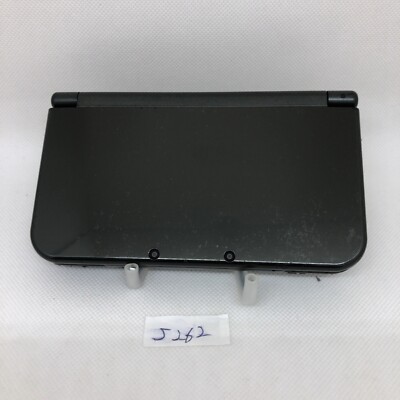 JUNK New Nintendo 3DS XL LL METALIC Black Console Box - Used #J262