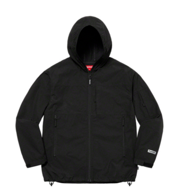 Supreme Full Zip Facemask Jacket Black Size Medium [brand new w
