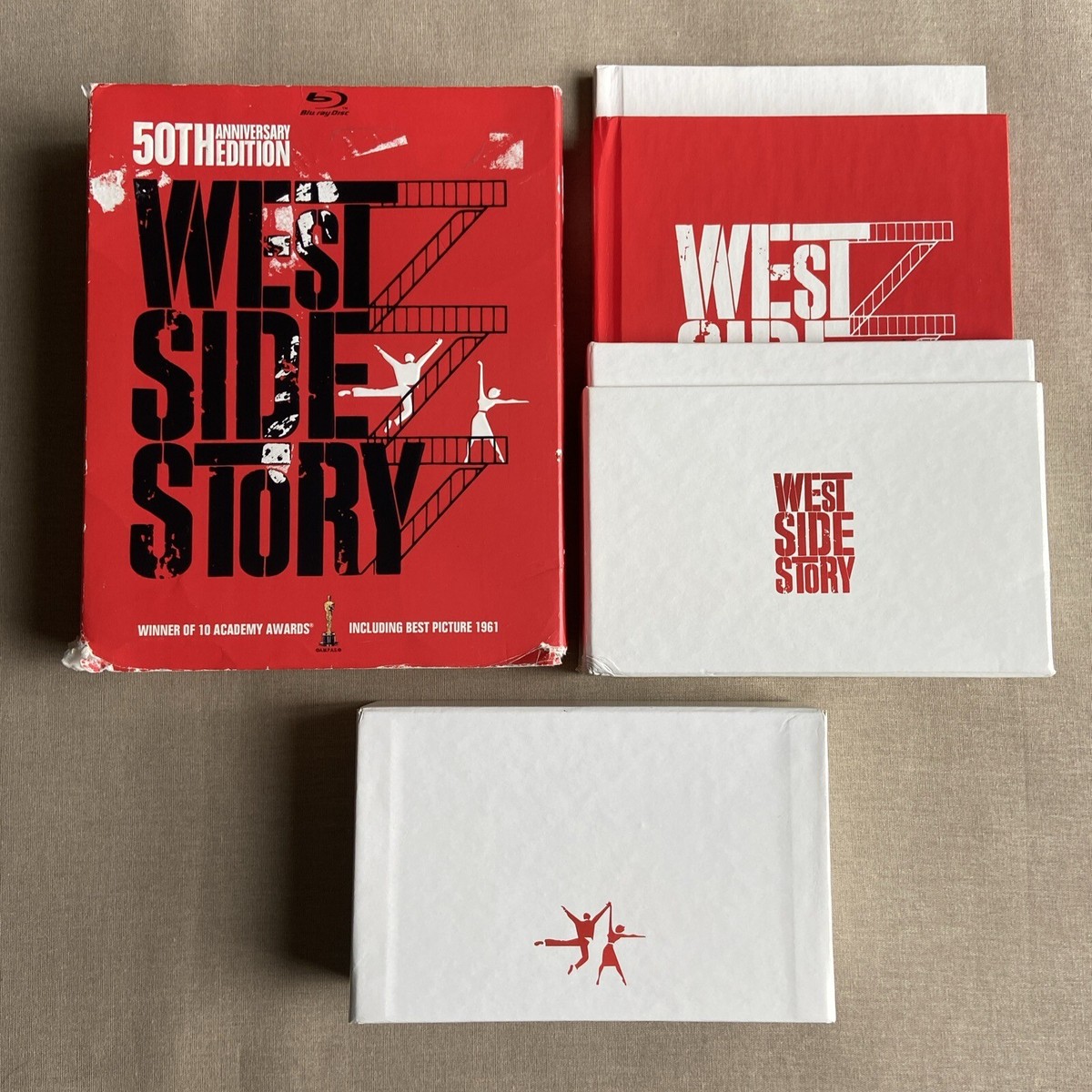 West Side Story (Blu-ray, DVD 1961 4-Disc Box Set 50th Anniversary