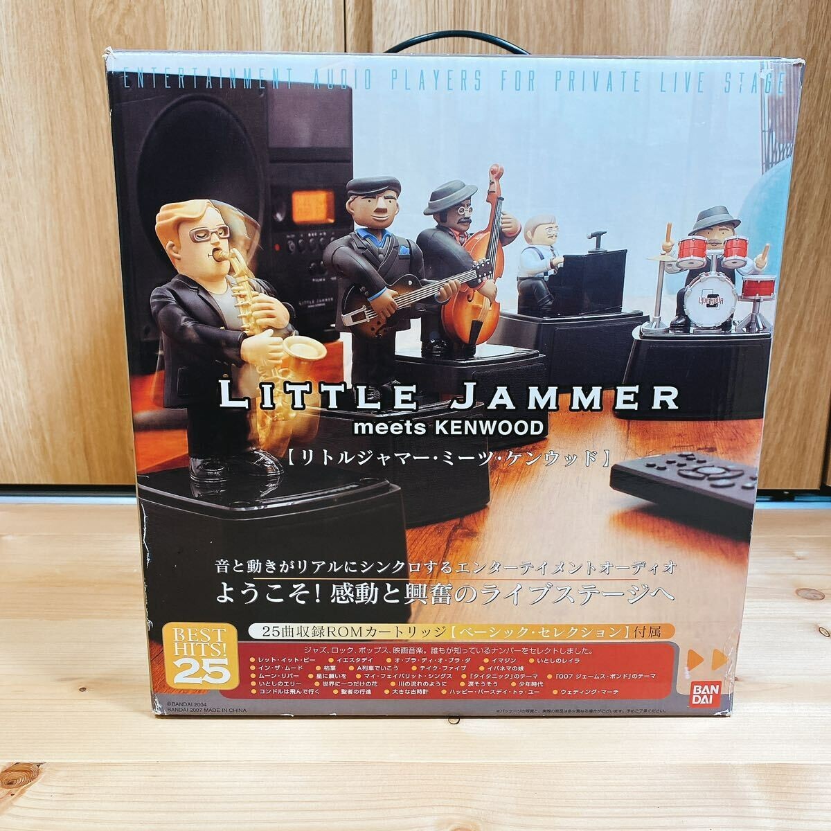 BANDAI Little Jammer Meets Kenwood Best Hits 25 Live Hour Basic