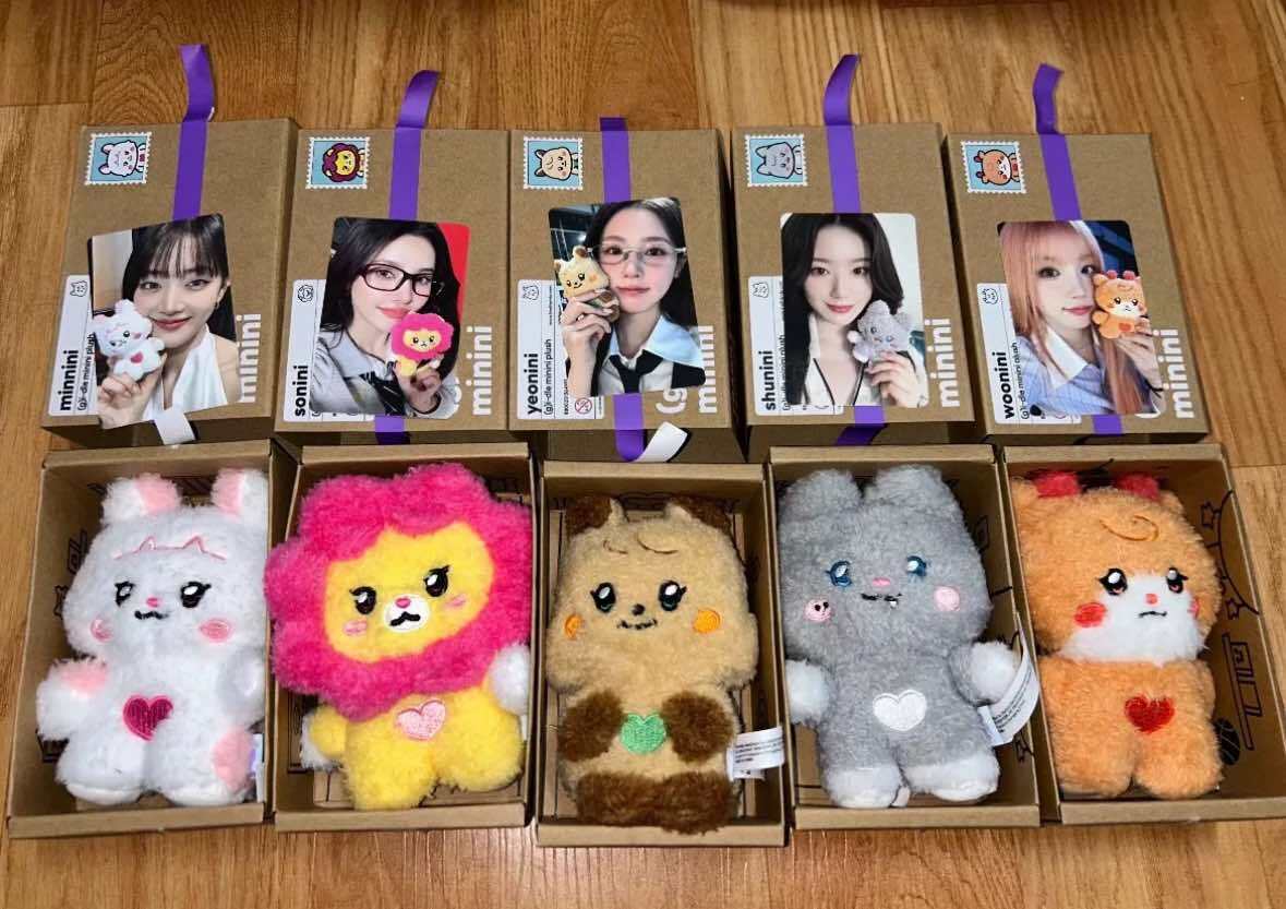 I-DLE G-IDLE OFFICIAL I SWAY POP UP STORE MD MININI PLUSH DOLL