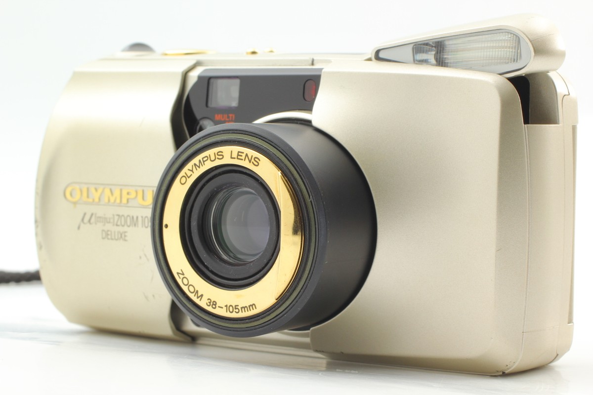 Exc+5] Olympus mju Zoom 105 Deluxe Point & Shoot Film Camera from