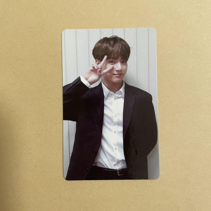 BTS Jungkook Memories Of 2018 DVD Official Photo card only JK V