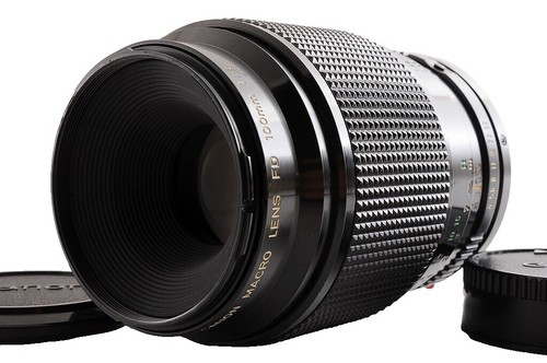 CANON NEW FD MACRO 100mm f 4 7326 From Japan | eBay