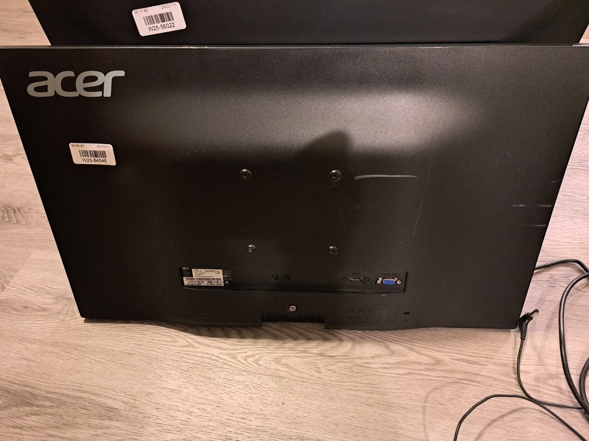 ACER G276HL 27-inch Widescreen LCD Monitor + POWER ADAPTER. NO