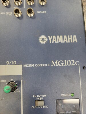 YAMAHA MG102C MIXING CONSOLE USA SELLER 🇺🇸 FREE SHIPPING | eBay