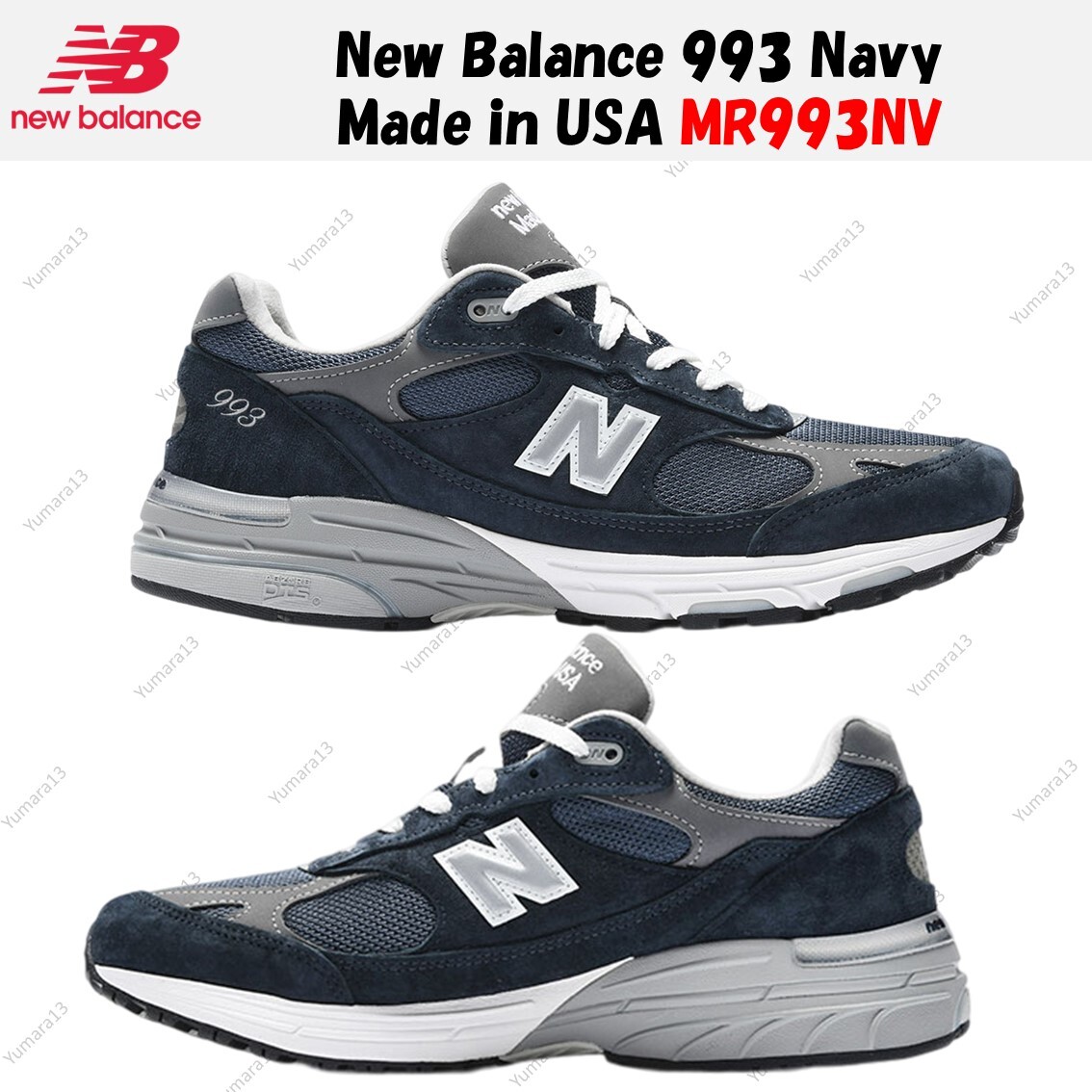 New Balance 993 Navy Made in USA MR993NV Men's Size | eBay