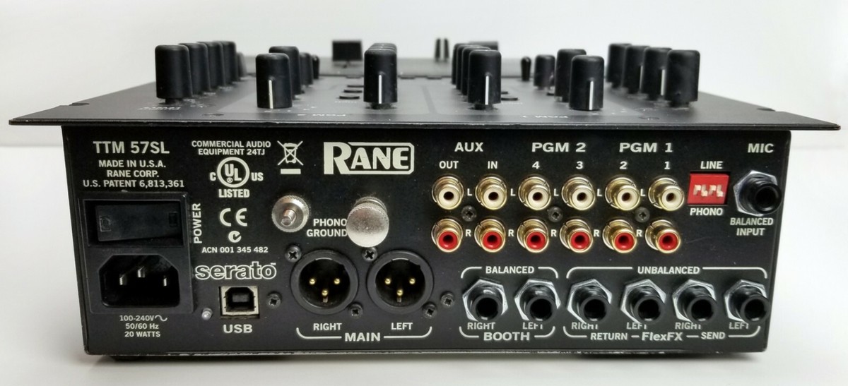 Rane TTM 57SL 2-Channel Serato Performance DJ Mixer | eBay