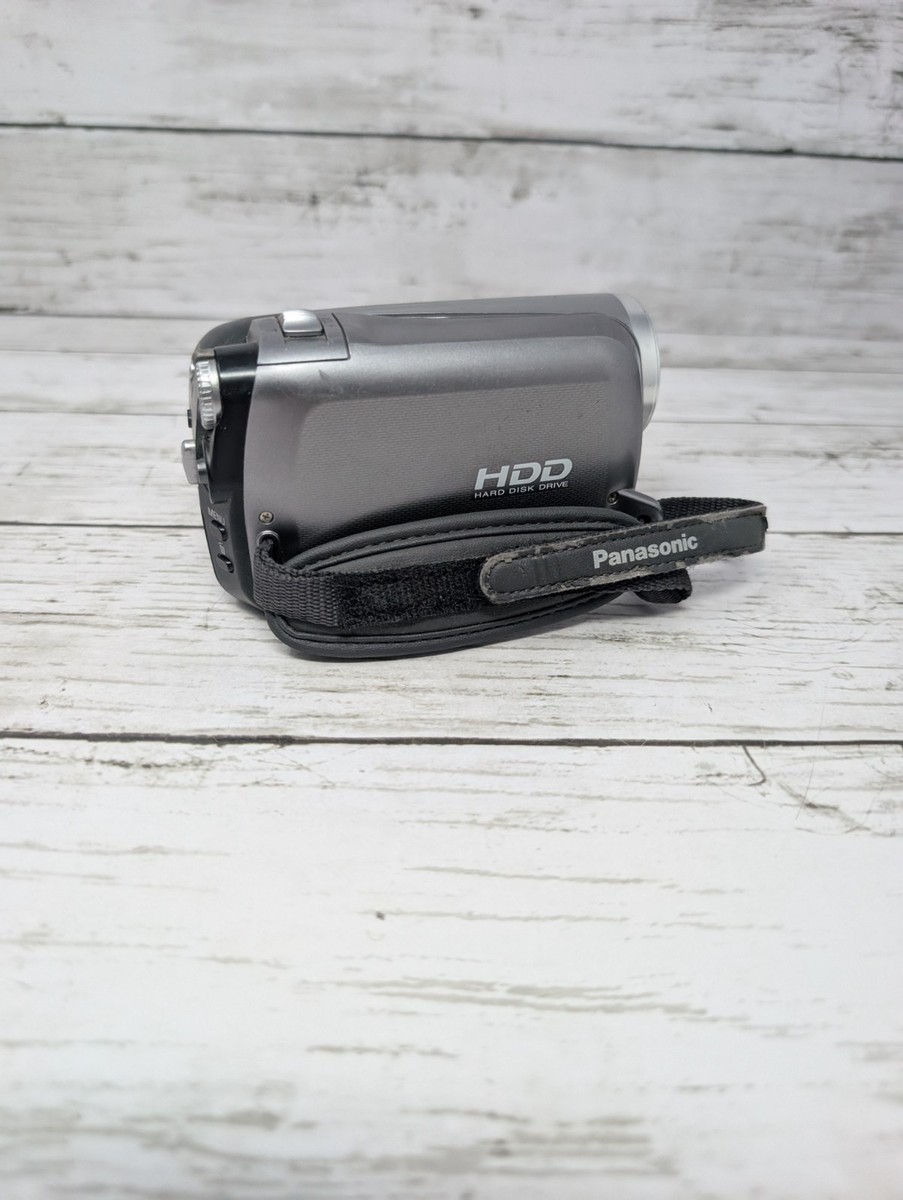 Panasonic SDR-H40P 40gb HDD Digital Camcorder Silver Tested Works