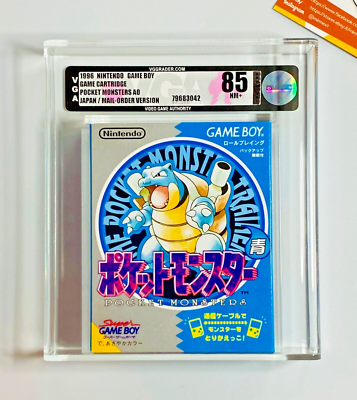 Pokemon VGA 85 1996 NINTENDO GAME BOY Pocket Monster Blue Japanese