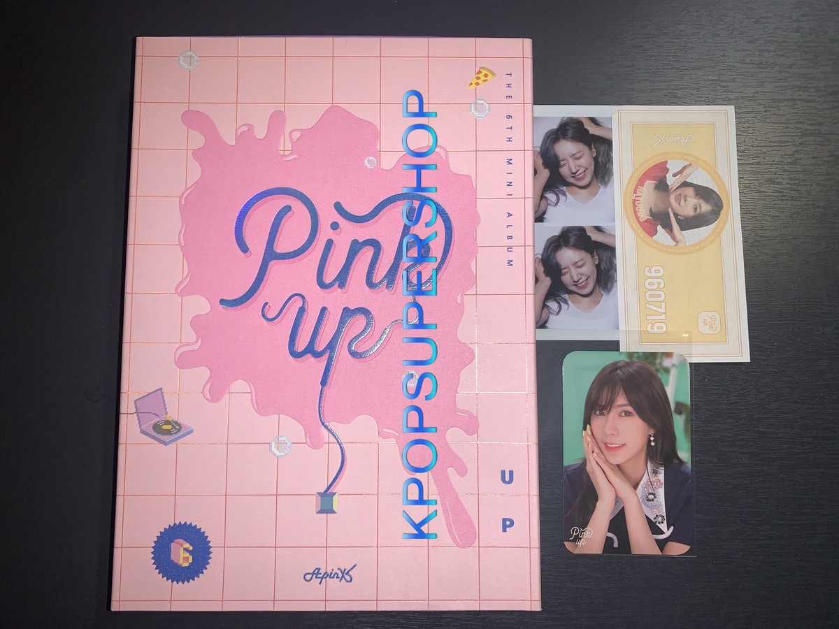 Apink 6th Mini Album Pink Up CD Photobook Hayoung Photocard Great