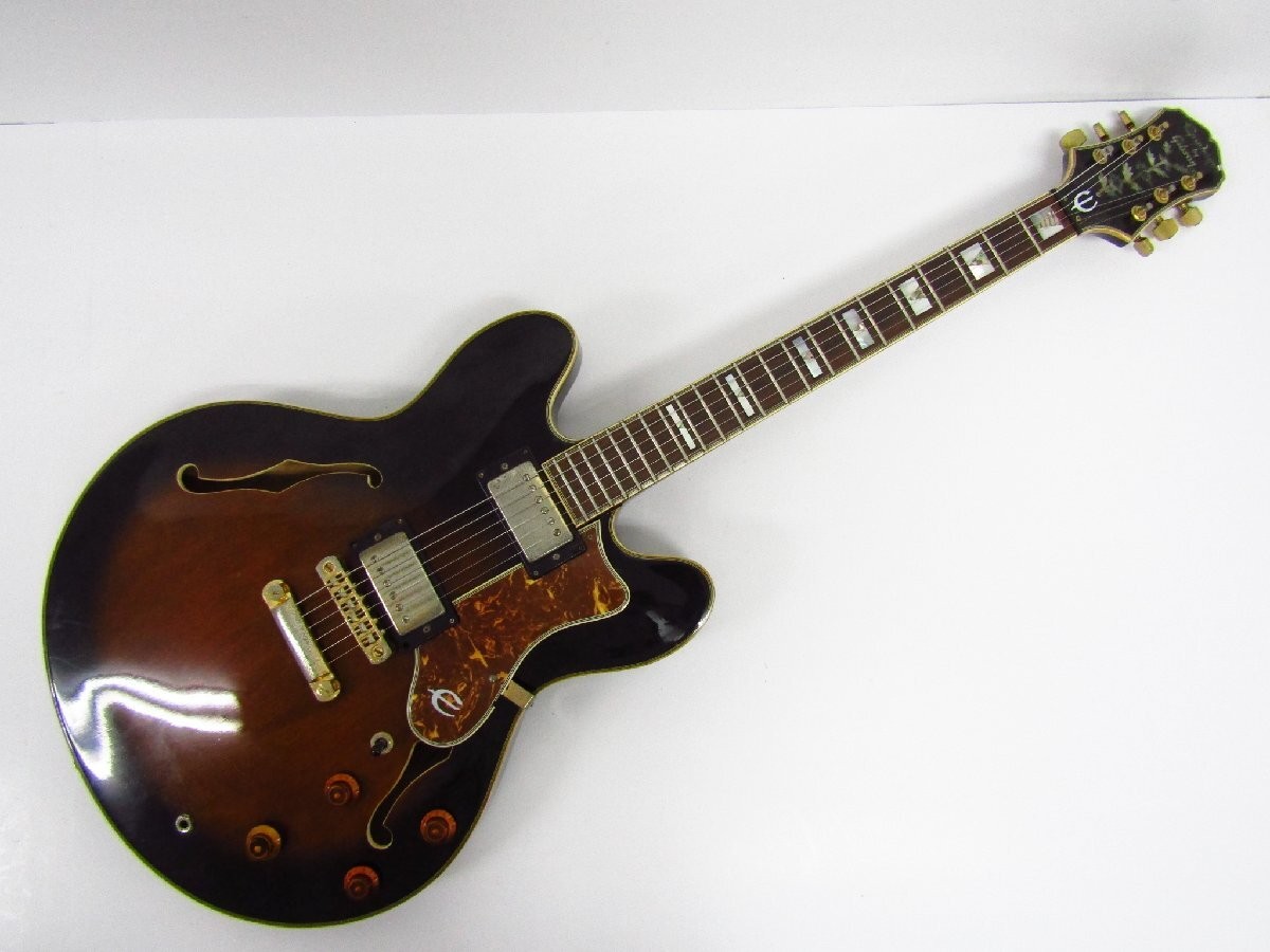 Semi-Acoustic Electric Guitar Epiphone by Gibson Sheraton II 1988