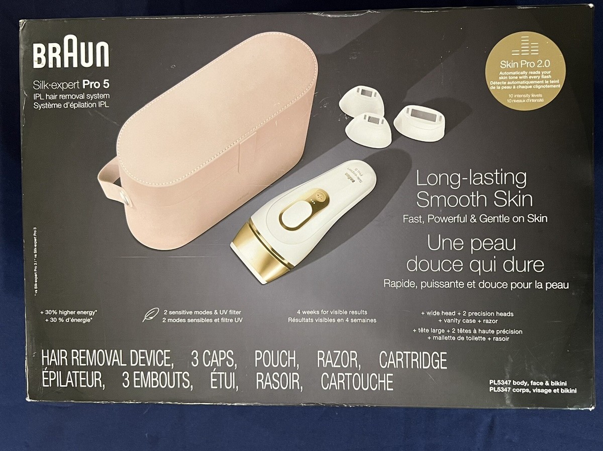 Braun Silk Expert Pro 5 IPL Hair Removal System - PL5347 | eBay
