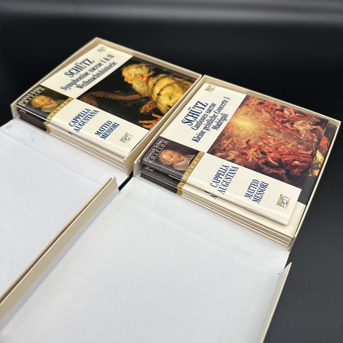 Heinrich Schutz Edition Vol 1 & 2 Cappella Augustana Messori