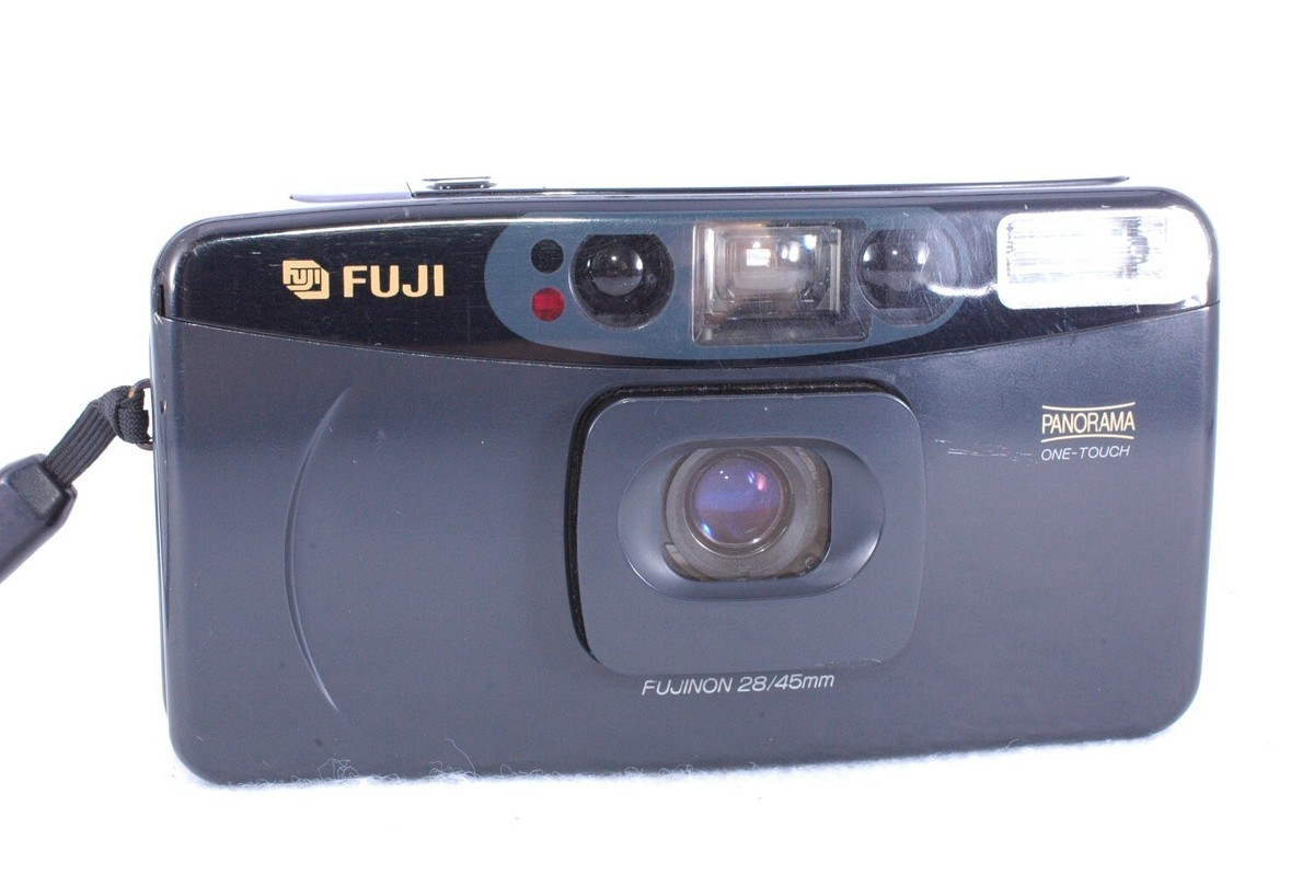 Fuji Cardia Travel mini OP 35mm Film Camera 28/45mm Lens