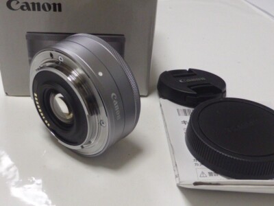 Canon EF-M22mm F2 STM Single-focus Wide-angle Lens Silver EF