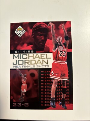 1998 Upper Deck - Michael Jordan NBA Finals Shots 6/14/98 | eBay