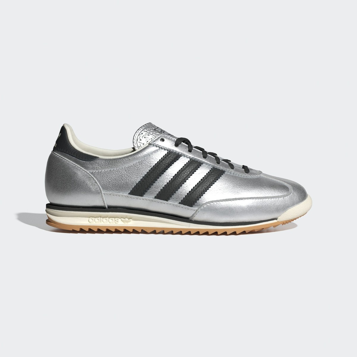 Adidas SL 72 OG Shoes Original Sneaker Silver Metallic/Core Black