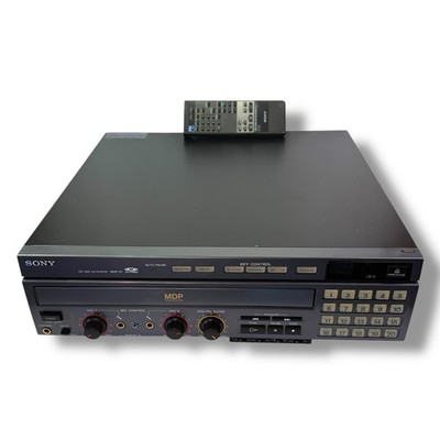 Vintage Rare Sony MDP-K1 Karaoke CD CDV LD Laser Disc Player CD