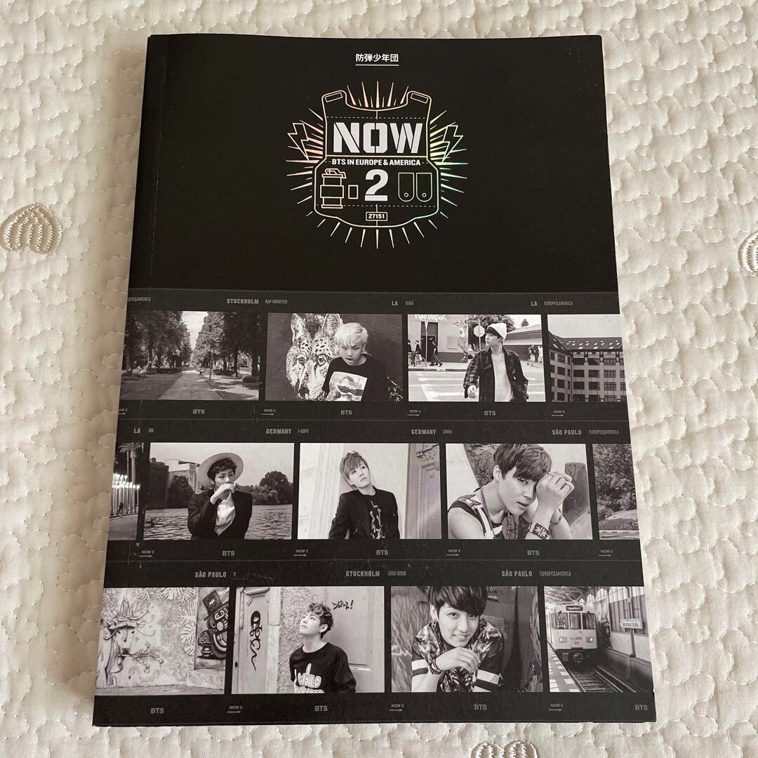 BTS NOW2 in Europe & America Complete Set DVD PHOTOBOOK GOODS
