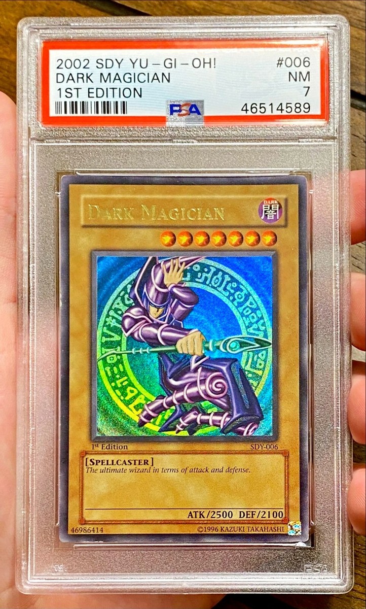 2002 Yu-Gi-Oh! DARK MAGICIAN 1st Edition SDY-006 English Ultra