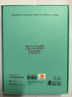 ZEROBASEONE [MELTING POINT] All Member Autographed Signed Album | eBay
