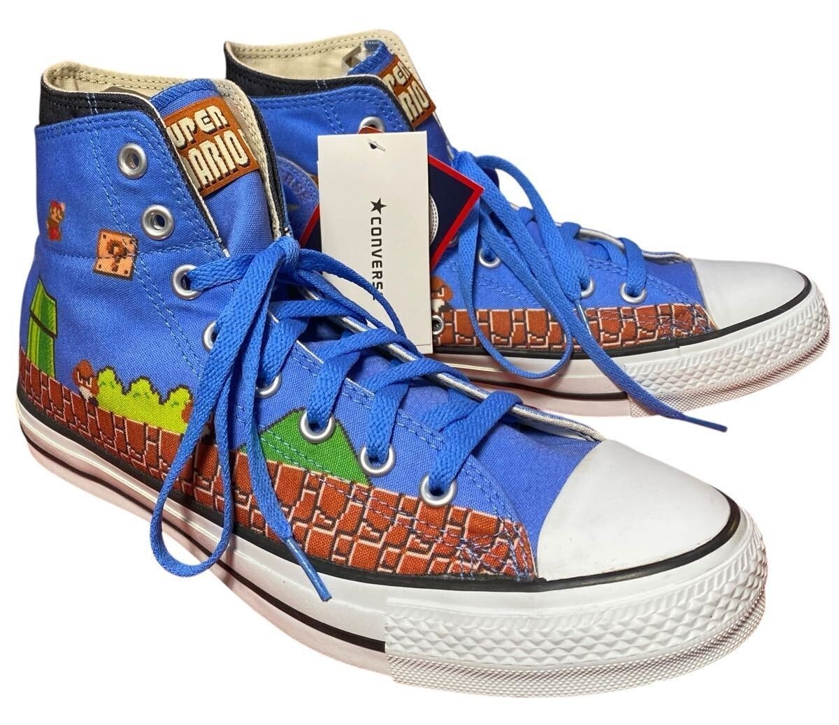 Converse All Star x Super Mario Bros SC High 1C362 Men's US8.5 w
