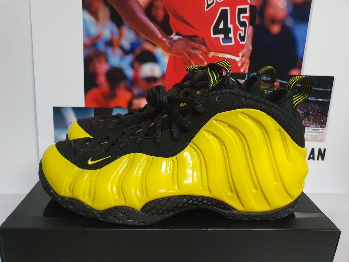 Nike AIR FOAMPOSITE ONE WU TANG Yellow Black Men's UK 8 EUR 42.5