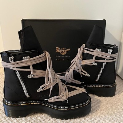 Rick Owens x Dr. Martens DRKSHDW 1460 Quad Sole Megalace Boot