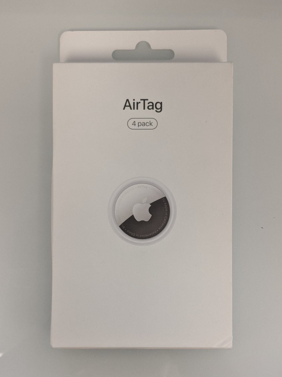 Genuine Original Apple AirTag MX532AM/A White Air Tag (4 Pack) | eBay