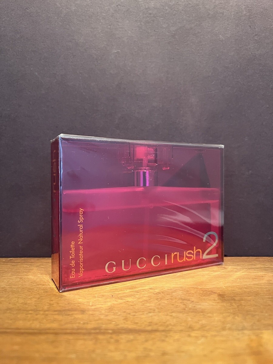 GUCCI RUSH 2 Eau de Toilette Spray 2.5 FL. OZ. / 75 ml New in