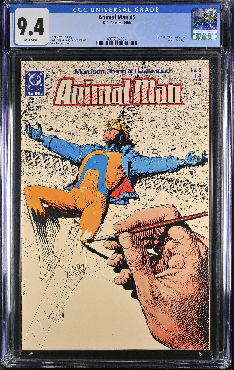 Animal Man #5 CGC 9.4 --1988--comic book--DC --4376334004 | eBay
