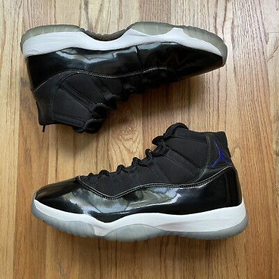 Mens 2016 Nike Air Jordan 11 XI Retro Space Jam Black Concord Sz