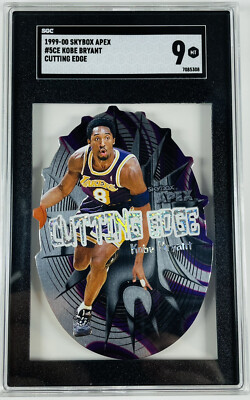 1999-00 Skybox Apex #5CE KOBE BRYANT Cutting Edge Die-Cut Graded