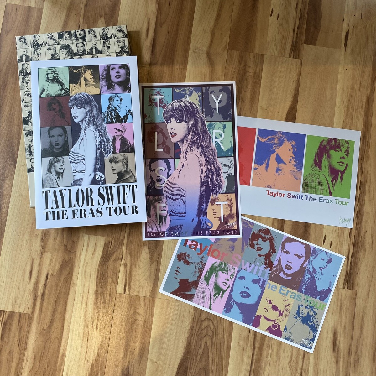 Taylor Swift The Eras Tour Merch VIP Box 3 Posters Envelope Box