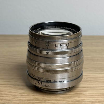 LEICA Leitz Xenon 50mm f1.5 Taylor-Hobson British & US patents