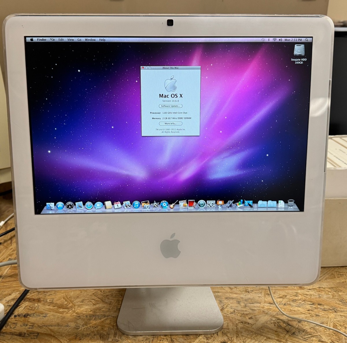 Apple iMac 17-inch Early 2006 1.83GHz Intel Core Duo (MA199LL) w