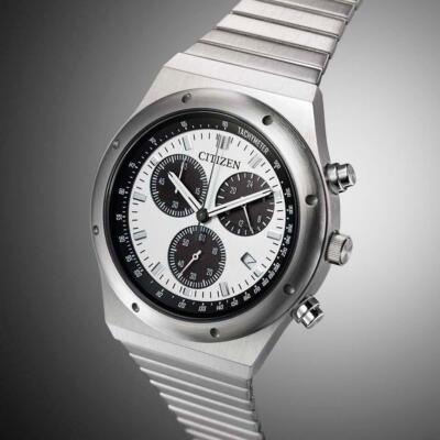 CITIZEN COLLECTION RECORD LABEL 1984 Chronograph AT2541-54A Eco