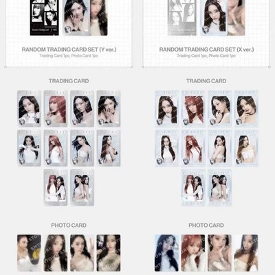 2025 Aespa LIVE TOUR SYNK : aeXIS LINE MD Random Trading Card Set