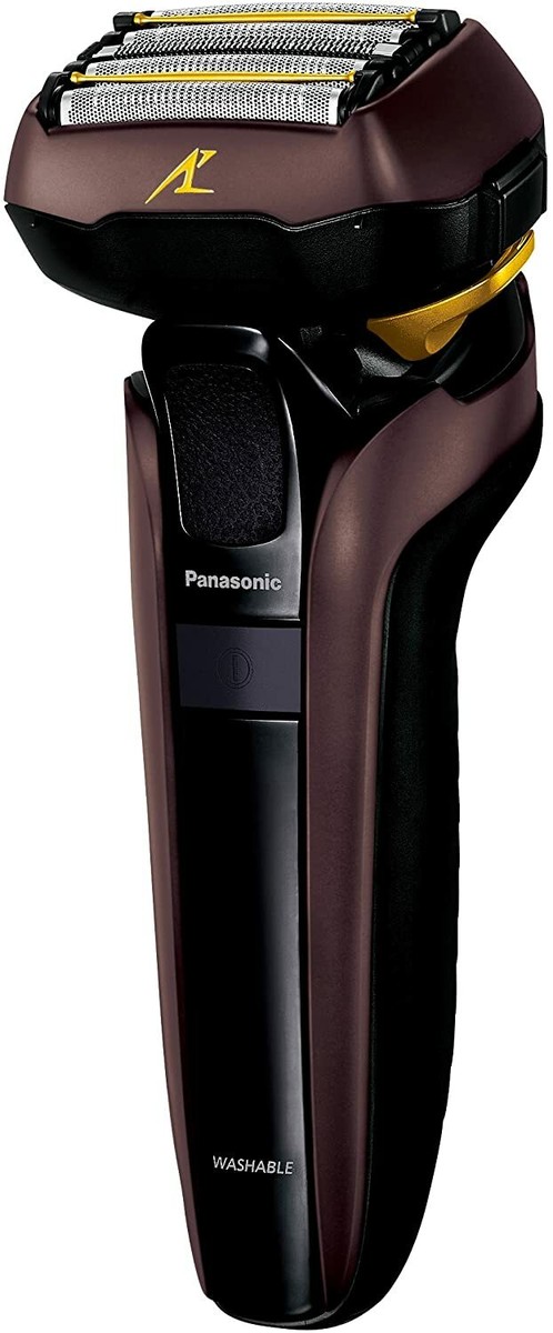 Panasonic LAMDASH Men's Shaver 5 Blades Brown Washable ES-CLV7D-T