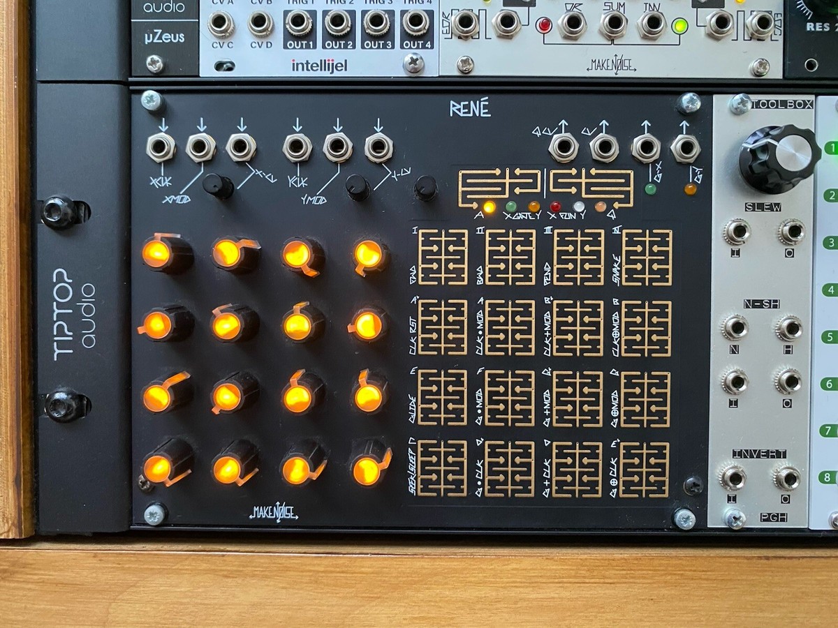 Make Noise Rene2 モジュラーシンセ