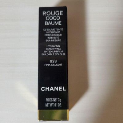 CHANEL ROUGE COCO BAUME 928 Pink Delight | eBay